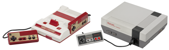 Nintendo Famicom And Nes