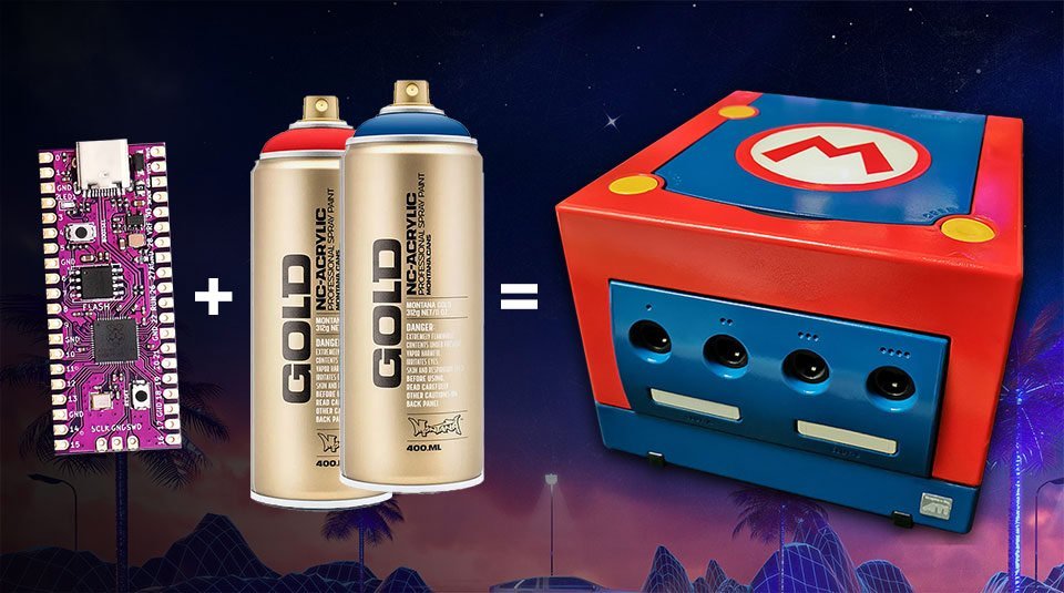 Tuto modding et custom Nintendo Gamecube