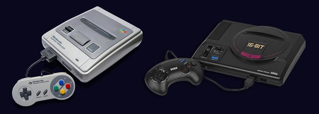 Super Nintendo & Sega Megadrive
