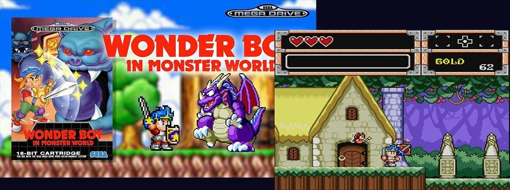 Wonder Boy sur Megadrrive