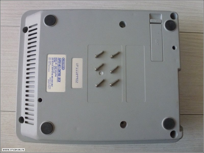 vis coque super nintendo pal
