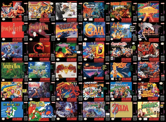 collection Super Nintendo